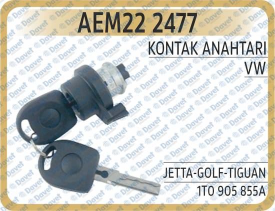 AEM22 2477 Kontak Anahtari Jetta-Golf-Tiguan